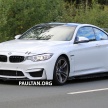 SPYSHOTS: BMW M4 sighted with more aero goodies