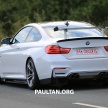 SPYSHOTS: BMW M4 sighted with more aero goodies