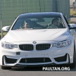 SPYSHOTS: BMW M4 sighted with more aero goodies