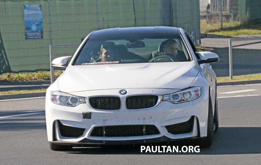 SPYSHOTS: BMW M4 sighted with more aero goodies 541417
