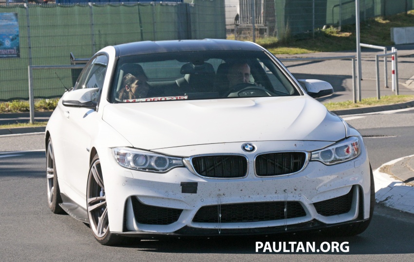 SPYSHOTS: BMW M4 sighted with more aero goodies 541418