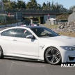 SPYSHOTS: BMW M4 sighted with more aero goodies