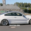 SPYSHOTS: BMW M4 sighted with more aero goodies