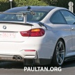 SPYSHOTS: BMW M4 sighted with more aero goodies