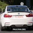 SPYSHOTS: BMW M4 sighted with more aero goodies