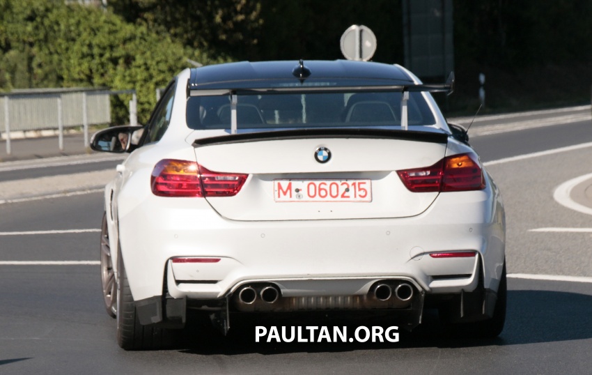 SPYSHOTS: BMW M4 sighted with more aero goodies 541425