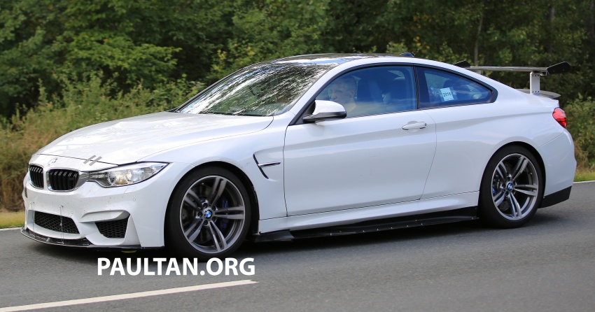 SPYSHOTS: BMW M4 sighted with more aero goodies 541408