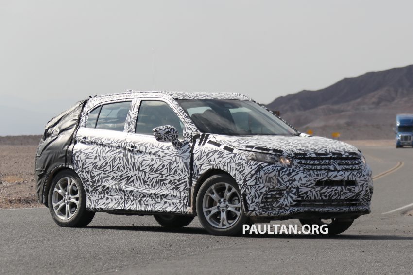 SPIED: Next-gen Mitsubishi ASX seen testing in the US 530970