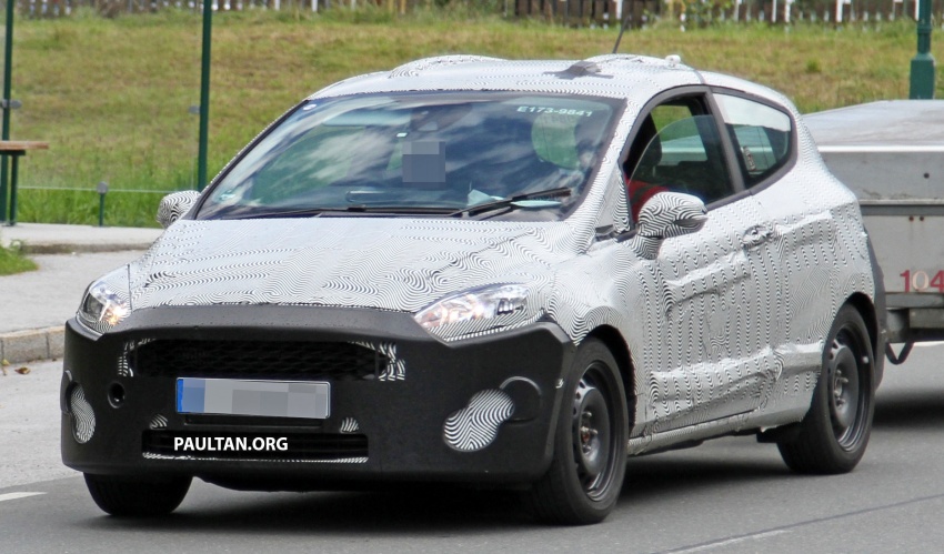 SPYSHOTS: Three-door Ford Fiesta spotted testing 537592