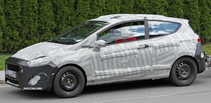 SPYSHOTS: Three-door Ford Fiesta spotted testing 537595