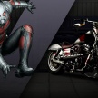 Harley and Marvel customs – for the superhero in you