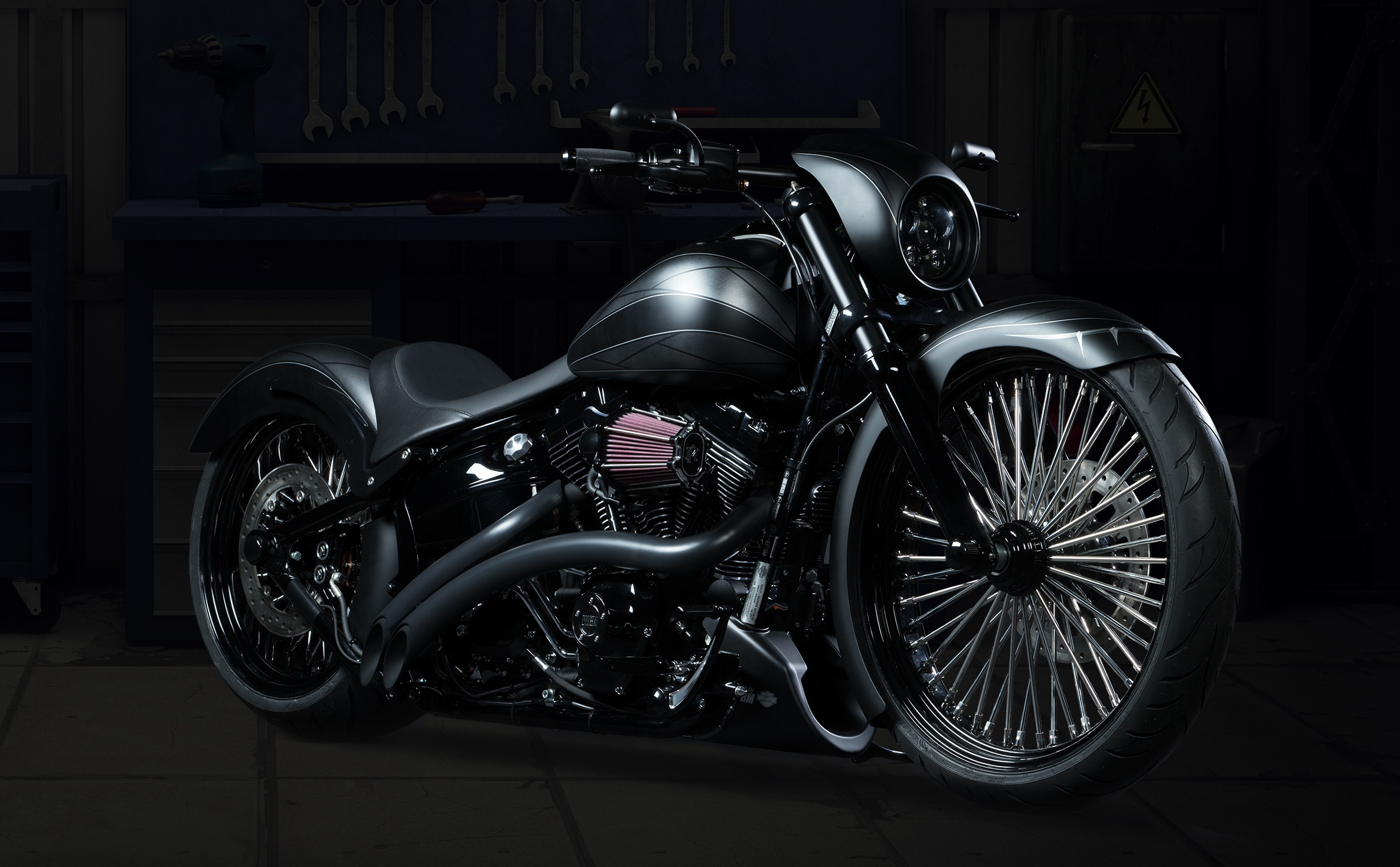 Harley and Marvel customs - for the superhero in you Harley-Davidson Black ...