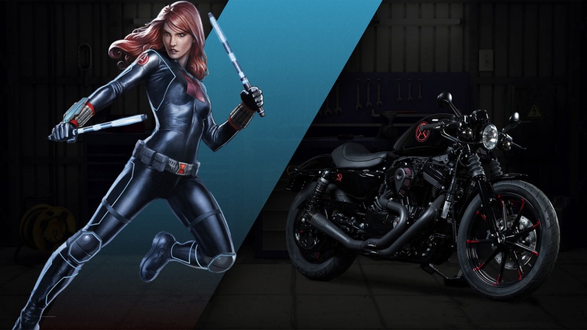 Harley and Marvel customs – for the superhero in you 537972