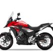 Honda CBR500R, CB500F dan CBX500X 2016 untuk pasaran Malaysia terima peningkatan; guna lampu LED