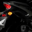Honda CBR500R, CB500F dan CBX500X 2016 untuk pasaran Malaysia terima peningkatan; guna lampu LED