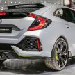 2017 Honda Civic Hatchback – no plans for Malaysian introduction for now; possible with more demand