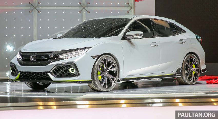GIIAS 2016: Prototaip Honda Civic Hatchback dipamerkan –  ia akan menembusi pasaran ASEAN? Image #532912