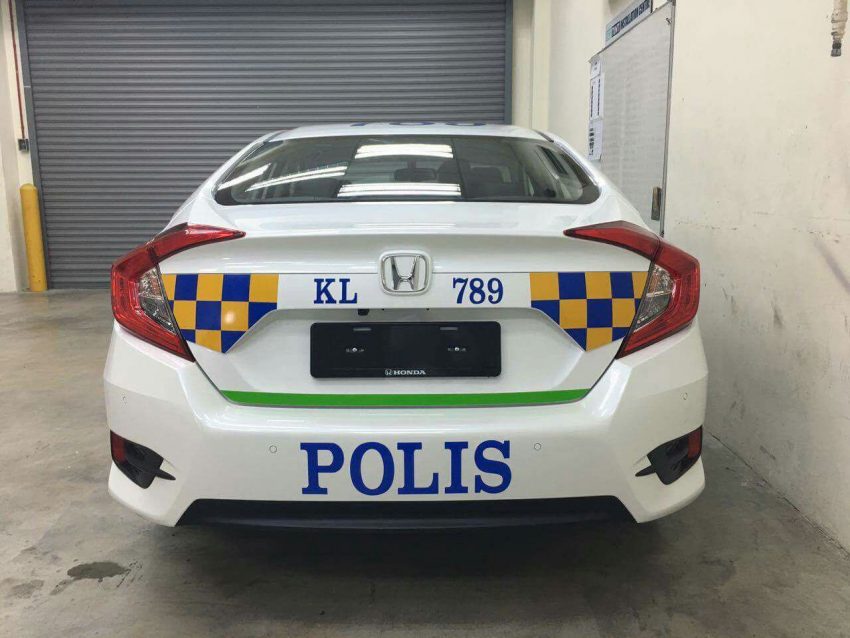 Polis guna Honda Civic 2016 sebagai kereta peronda? 534282