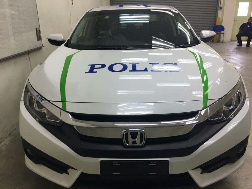 Polis guna Honda Civic 2016 sebagai kereta peronda? 534280