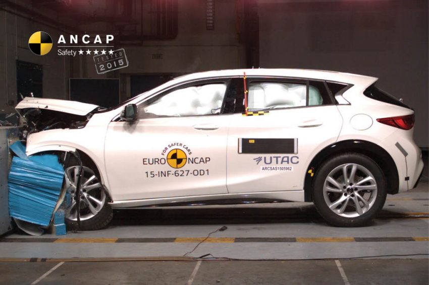 Infiniti Q30 receives five-star safety rating from ANCAP 527654