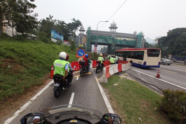 LRT3 punca penunggang motosikal guna laluan utama di Lebuhraya Persekutuan – Polis Trafik Selangor