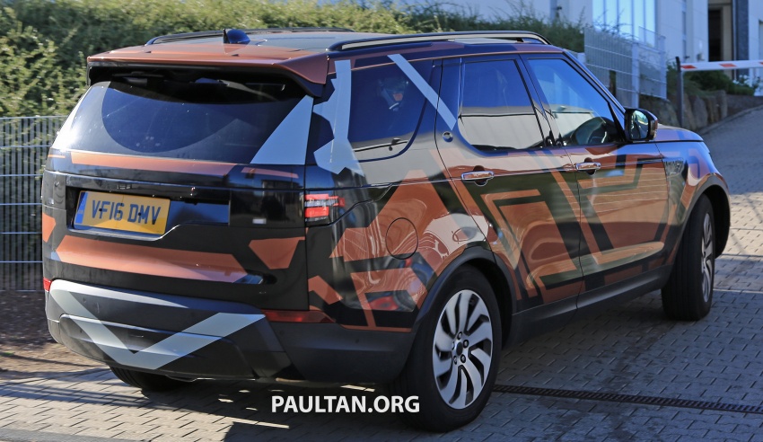 SPYSHOTS: 2017 Land Rover Discovery 5 almost nude 540199