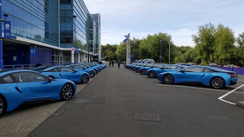 Leicester City players awarded 19 BMW i8s – all blue 531367