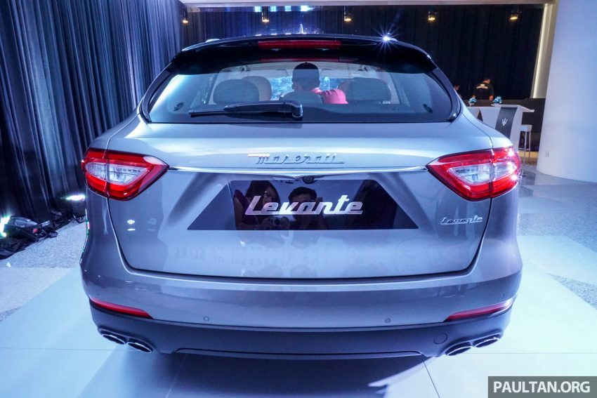 Maserati Levante dipertonton di Malaysia dan dibuka untuk tempahan; penampilan sulung di Asia Tenggara 534025