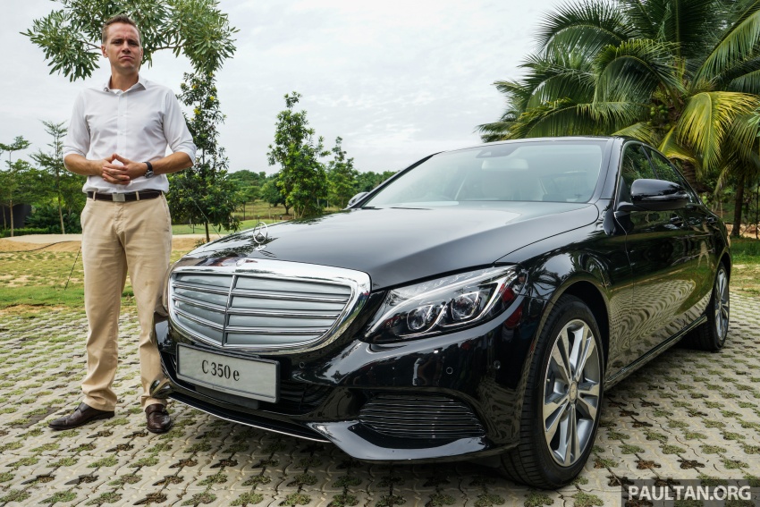 Mercedes-Benz C350e plug-in hybrid in M’sia soon – Airmatic, 0-100 km/h 5.9 sec, 2.1 l/100 km, RM299k est 539608