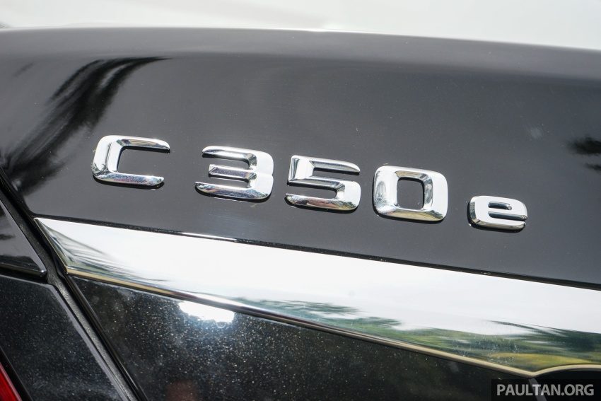 Mercedes-Benz C350e plug-in hybrid in M’sia soon – Airmatic, 0-100 km/h 5.9 sec, 2.1 l/100 km, RM299k est 539624