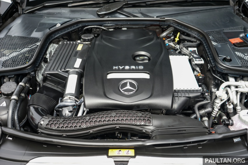 Mercedes-Benz C350e plug-in hybrid in M’sia soon – Airmatic, 0-100 km/h 5.9 sec, 2.1 l/100 km, RM299k est 539627