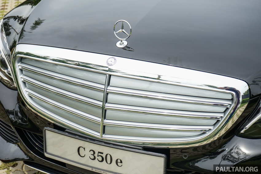Mercedes-Benz C350e plug-in hybrid in M’sia soon – Airmatic, 0-100 km/h 5.9 sec, 2.1 l/100 km, RM299k est 539616