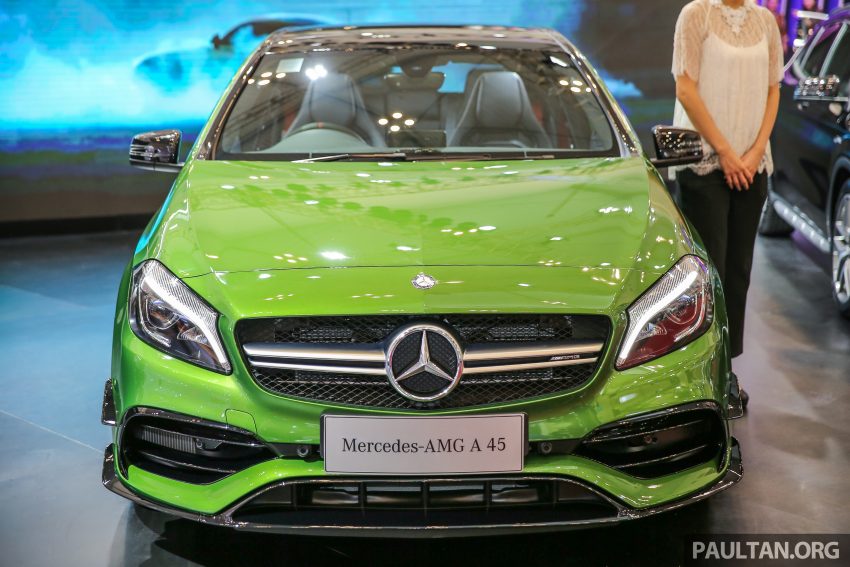 GIIAS 2016: Mercedes-AMG A45 in Elbaite Green 535288