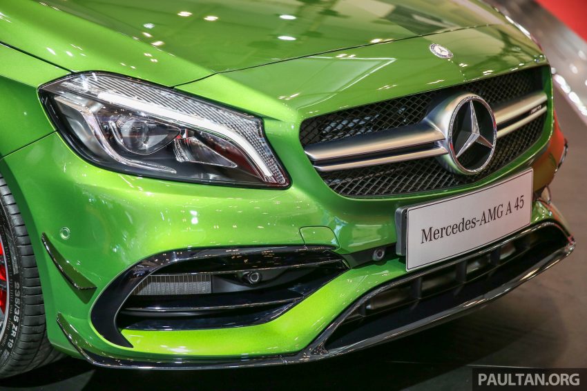 GIIAS 2016: Mercedes-AMG A45 in Elbaite Green 535290