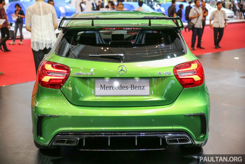 GIIAS 2016: Mercedes-AMG A45 dengan Elbaite Green 535364