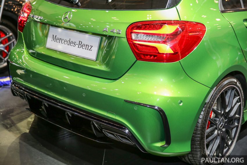 GIIAS 2016: Mercedes-AMG A45 in Elbaite Green 535293