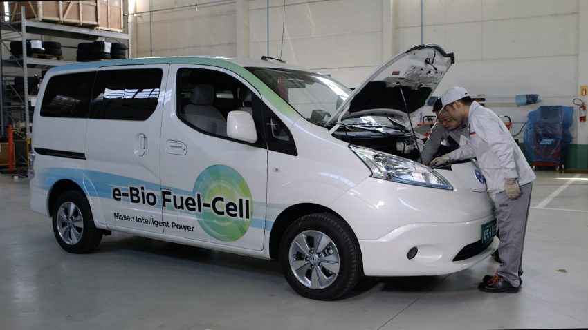 Nissan unveils world’s first solid-oxide fuel cell vehicle 530593