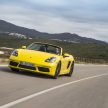 Porsche Boxster 718 baharu dilancarkan di M’sia – 2 varian, harga bermula RM480k dan RM620k