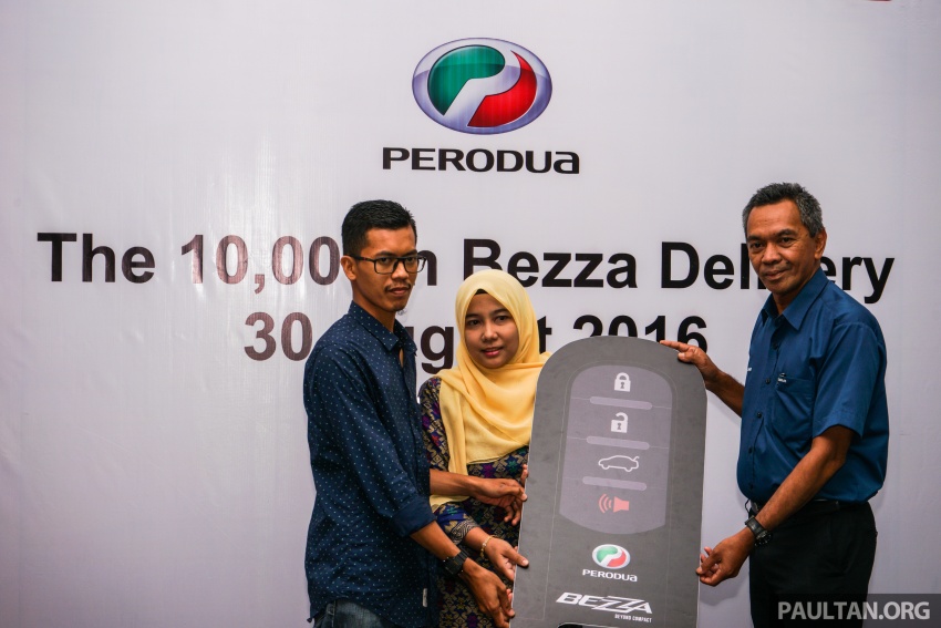 Perodua Bezza – 10,000 delivered, 25,000 bookings 541827