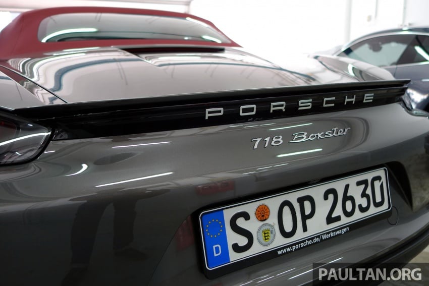 Porsche 718 Boxster dan 718 Boxster S – Pemanduan di litar yang menguji kemampuan mengendali kuasa 540816