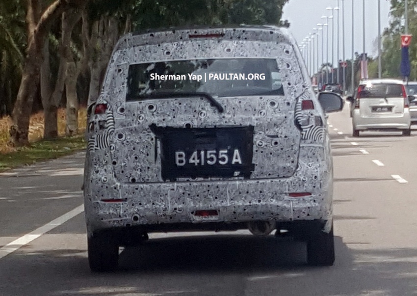 SPYSHOTS: Proton Ertiga MPV spotted – Oct launch 538510