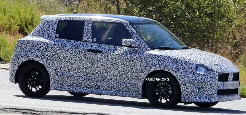 SPYSHOTS: 2017 Suzuki Swift Sport seen testing 539750