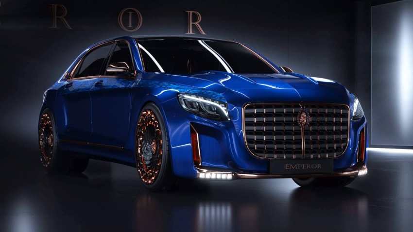 Scaldarsi Emperor I – based on the Mercedes-Maybach S600; only 10 in the world; 24-karat gold highlights 536767