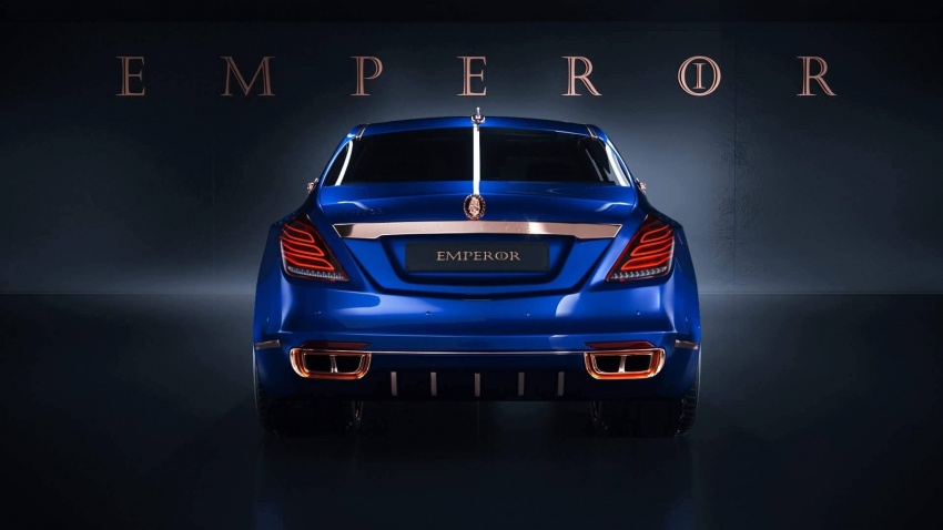 Scaldarsi Emperor I – based on the Mercedes-Maybach S600; only 10 in the world; 24-karat gold highlights 536779