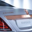 Scaldarsi Emperor I – based on the Mercedes-Maybach S600; only 10 in the world; 24-karat gold highlights
