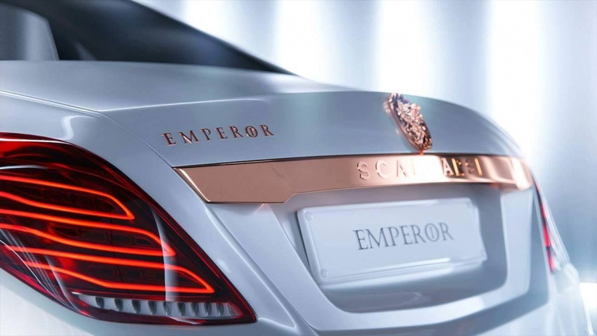 Scaldarsi Emperor I – based on the Mercedes-Maybach S600; only 10 in the world; 24-karat gold highlights 536781