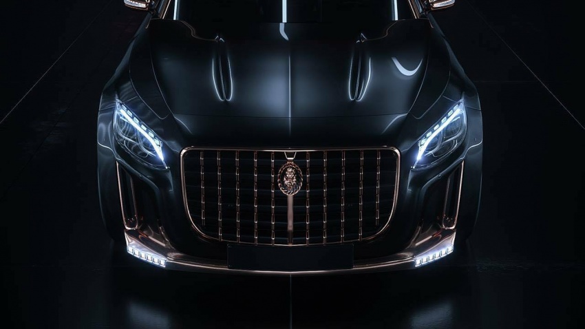 Scaldarsi Emperor I – based on the Mercedes-Maybach S600; only 10 in the world; 24-karat gold highlights 536773