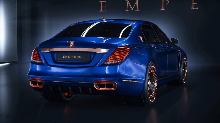 Scaldarsi Emperor I – based on the Mercedes-Maybach S600; only 10 in the world; 24-karat gold highlights 536775