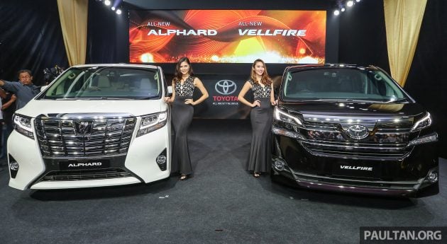 Toyota Alphard Vellfire launch 1
