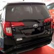 Toyota Calya – new 7-seat LCGC MPV for Indonesia, Axia/Bezza platform, 1.2L Dual VVT-i, RM46k